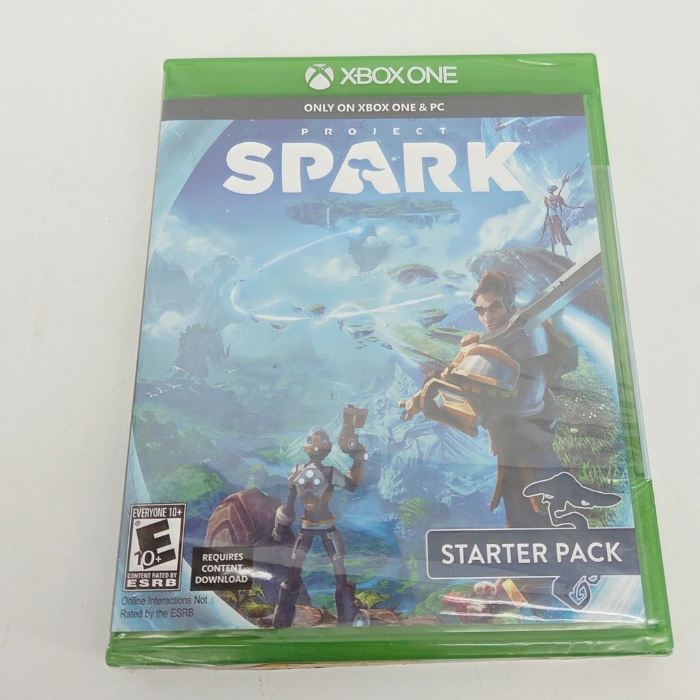 Project‎ Spark Xbox One 2014 Microsoft Game Creation Sandbox New Sealed